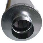 Шумоглушник для круглих каналів ШК ф150 довжина 1000 мм